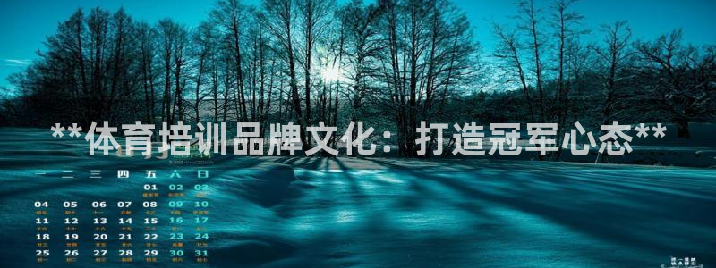 富联娱乐登录注册入口官网下载安装：**体育培训品牌文