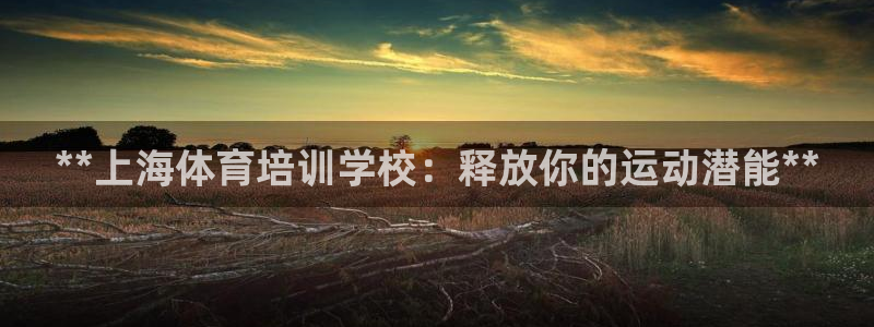 富联娱乐心 5o69I7：**上海体育培训学校：释放