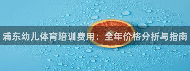 富联娱乐总代理：浦东幼儿体育培训费用：全年价格分析与