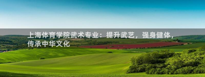 富联娱乐注册7o777皓：上海体育学院武术专业：提升