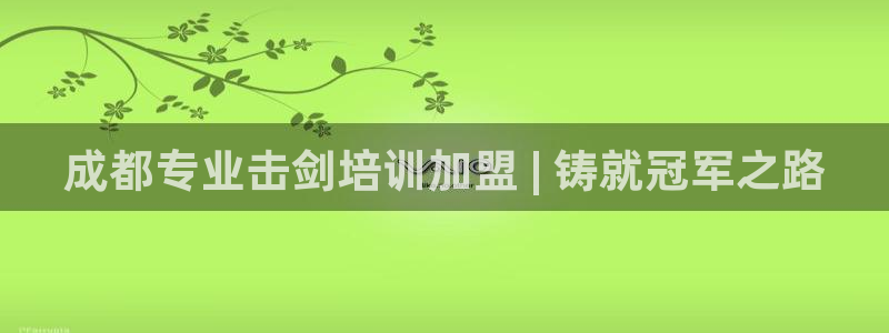 富联平台认可 585.34I 富联：成都专业击剑培训