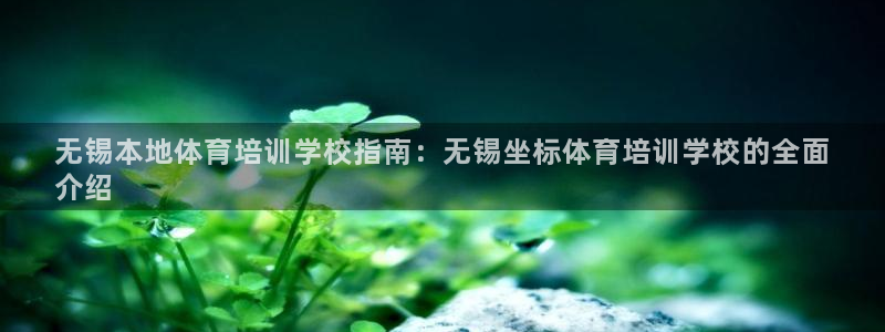 富联娱乐老板是哪里人：无锡本地体育培训学校指南：无锡
