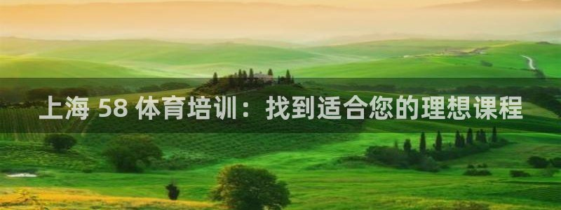 富联平台奇7O777：上海 58 体育培训：找到适合您的理想